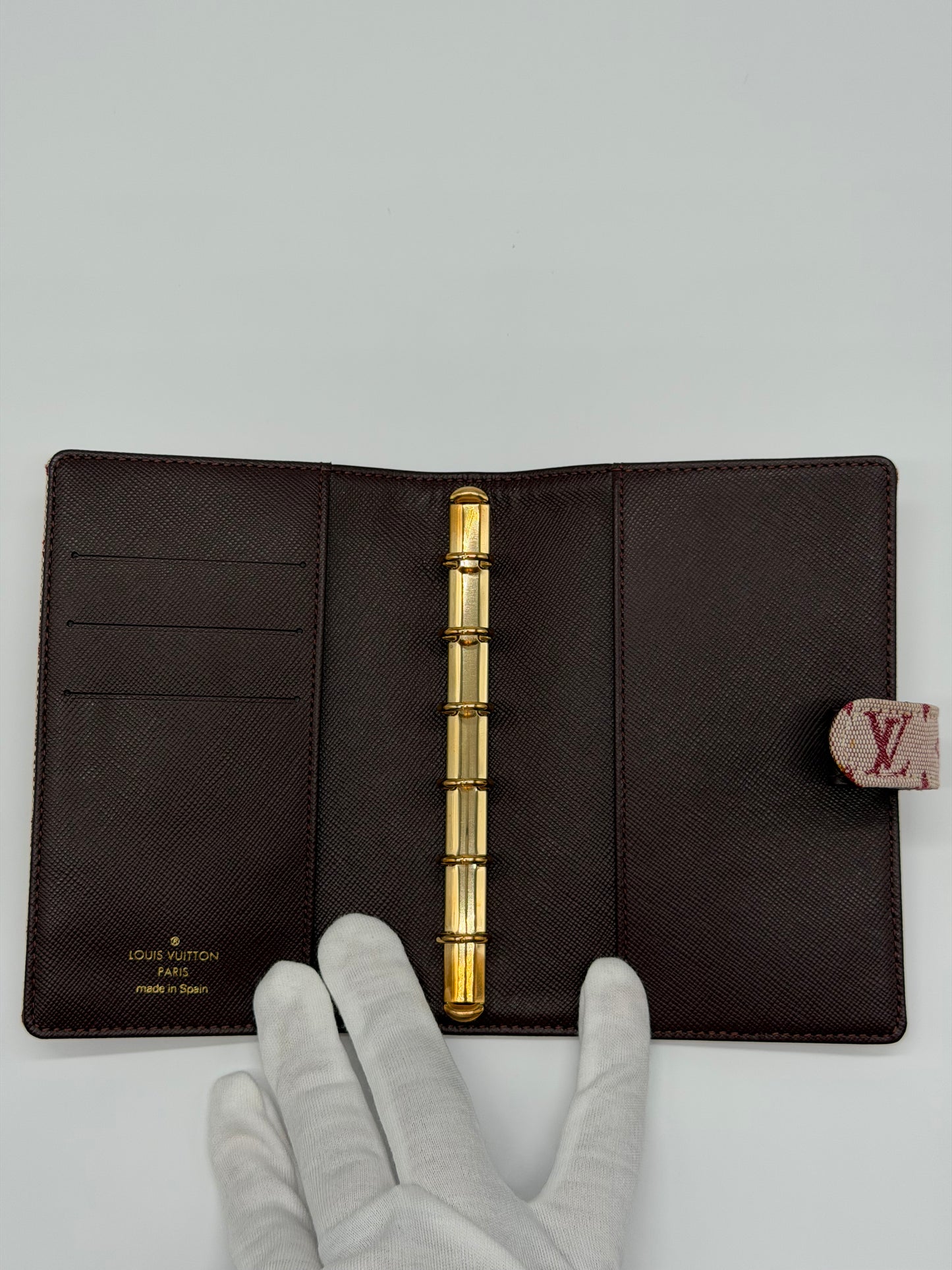 Vintage LV Mini Lin Agenda/ Passport Holder