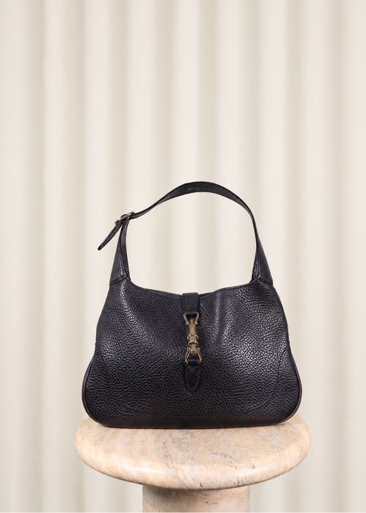 Gucci Jackie Black Leather
