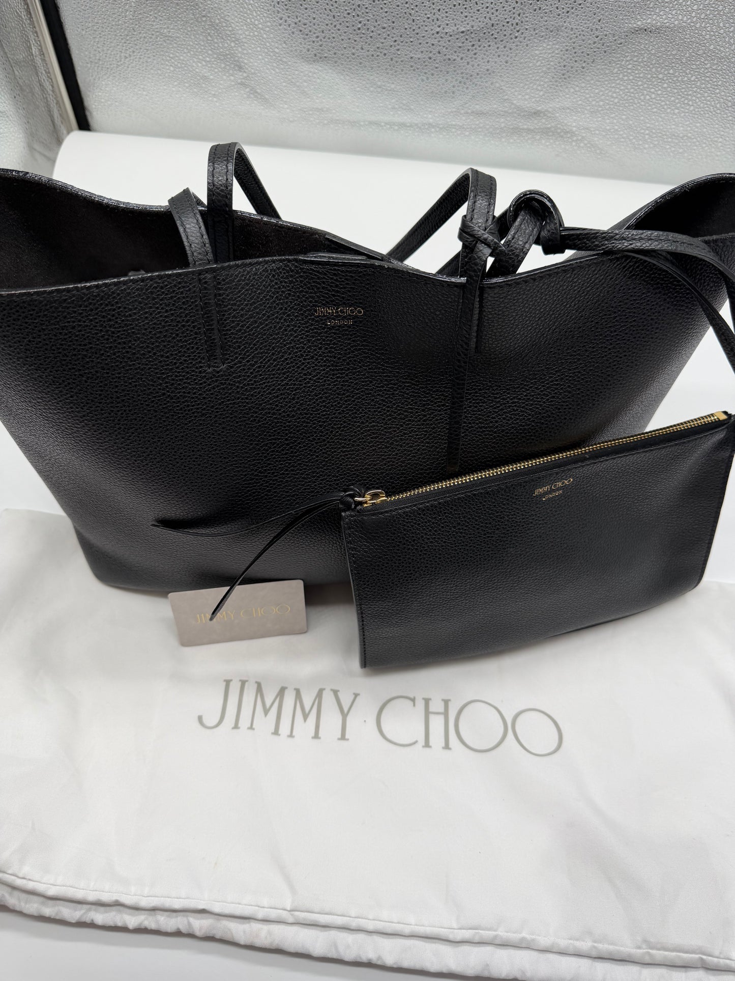 Jimmy Choo Black Tote