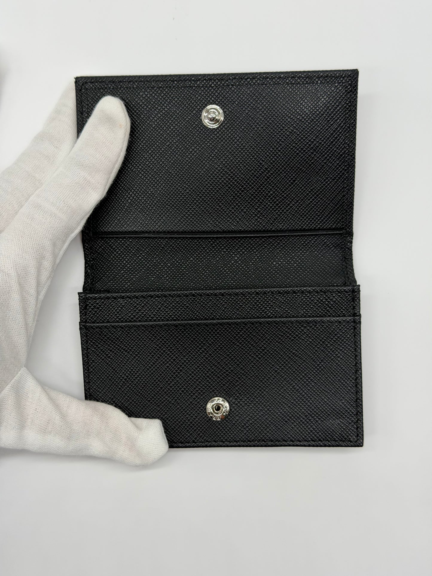 Prada Saffiano Leather Card Case