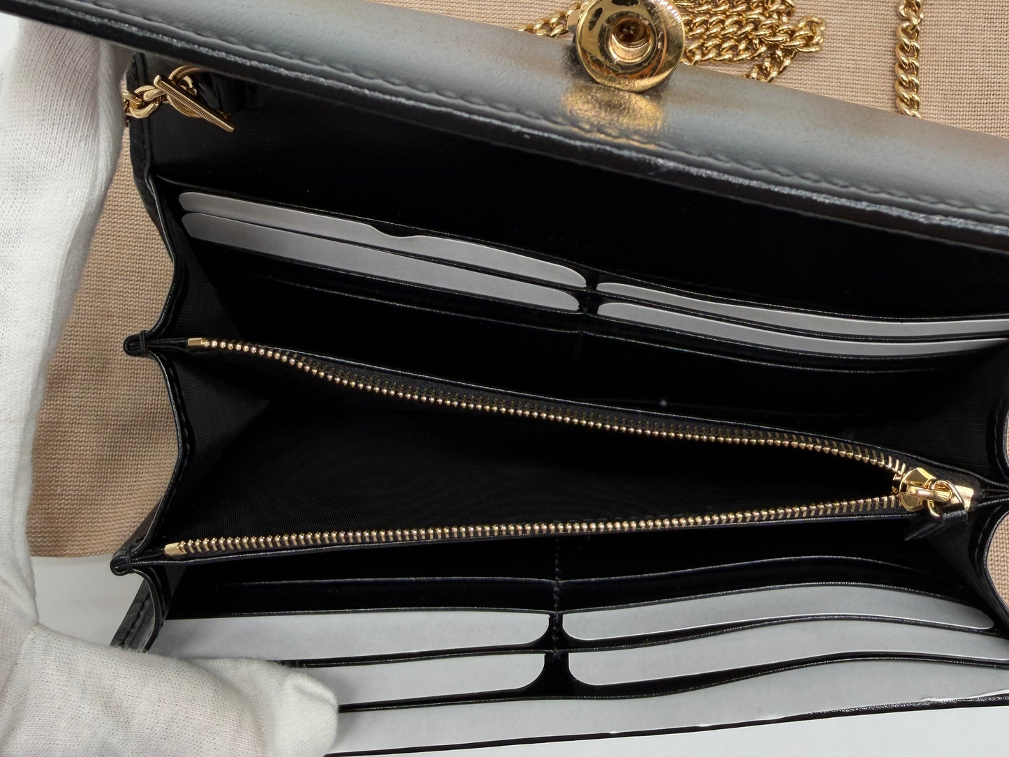 Gucci Calfskin Jackie 1961 Wallet on Chain