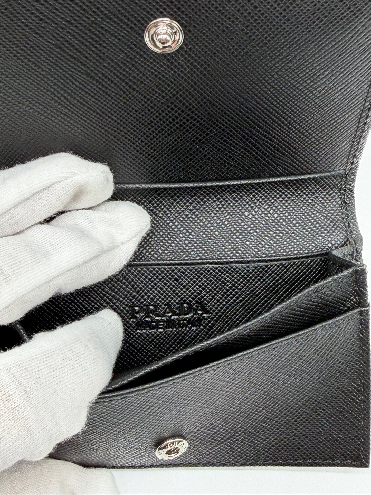 Prada Saffiano Leather Card Case