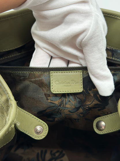 Dior Canvas Tote: John Galliano Era