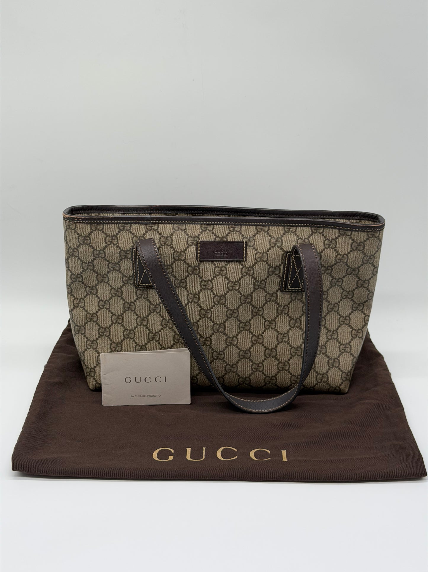 Gucci Supreme Monogram Tote
