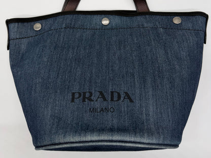 Prada Denim Tote Bag