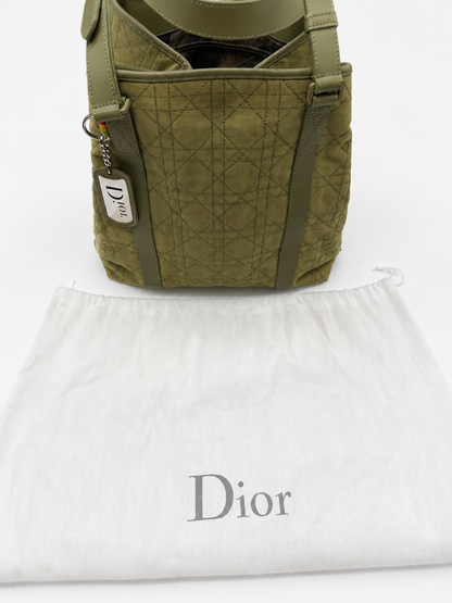 Dior Canvas Tote: John Galliano Era