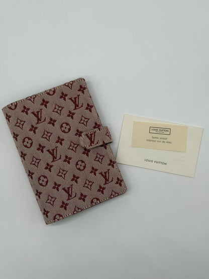 Vintage LV Mini Lin Agenda/ Passport Holder