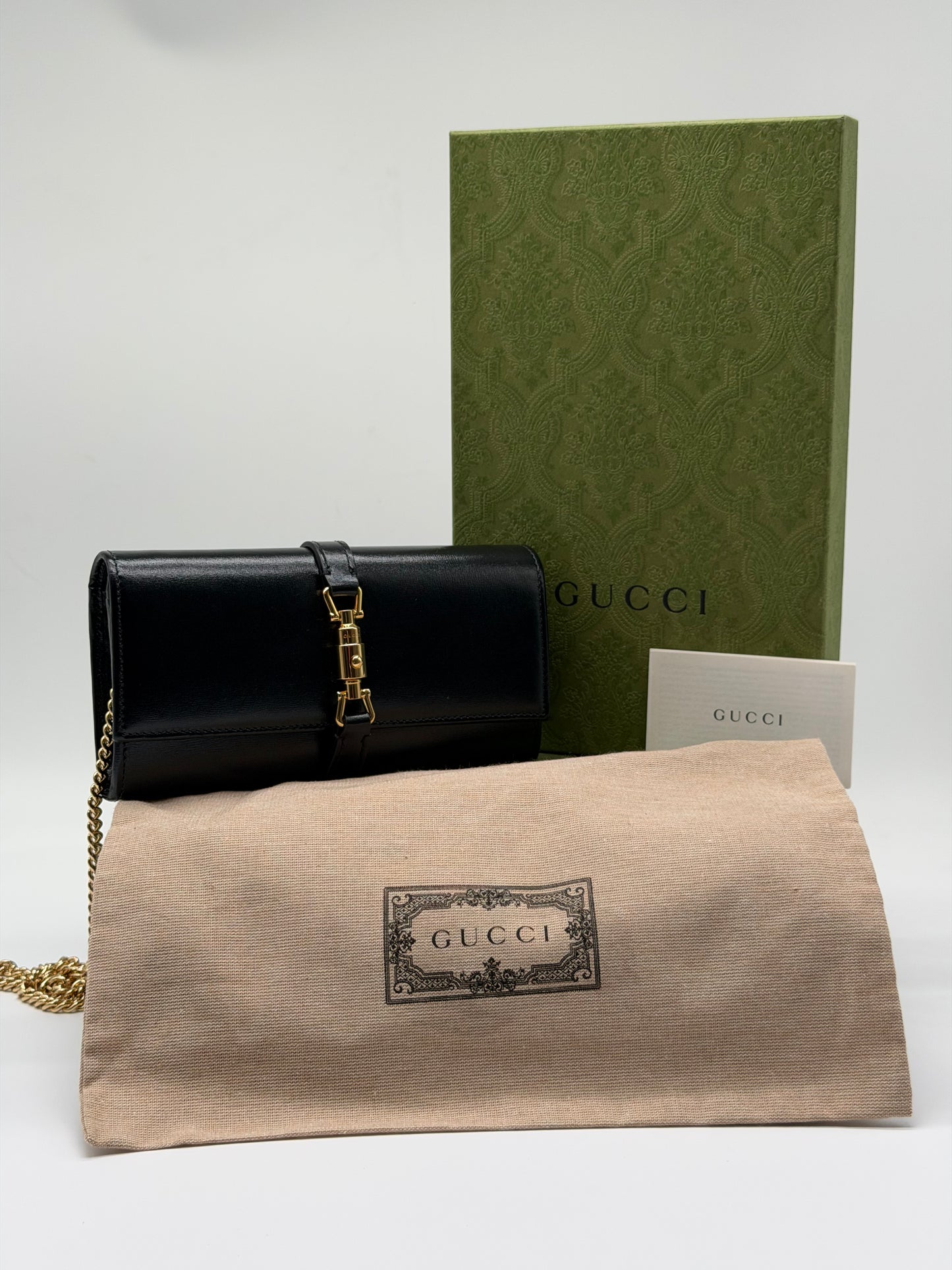 Gucci Calfskin Jackie 1961 Wallet on Chain