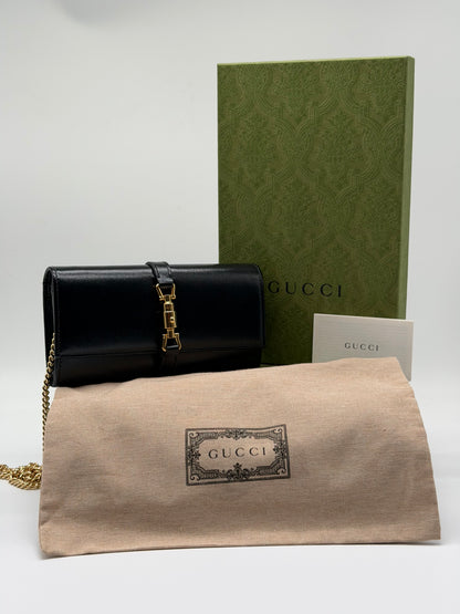Gucci Calfskin Jackie 1961 Wallet on Chain
