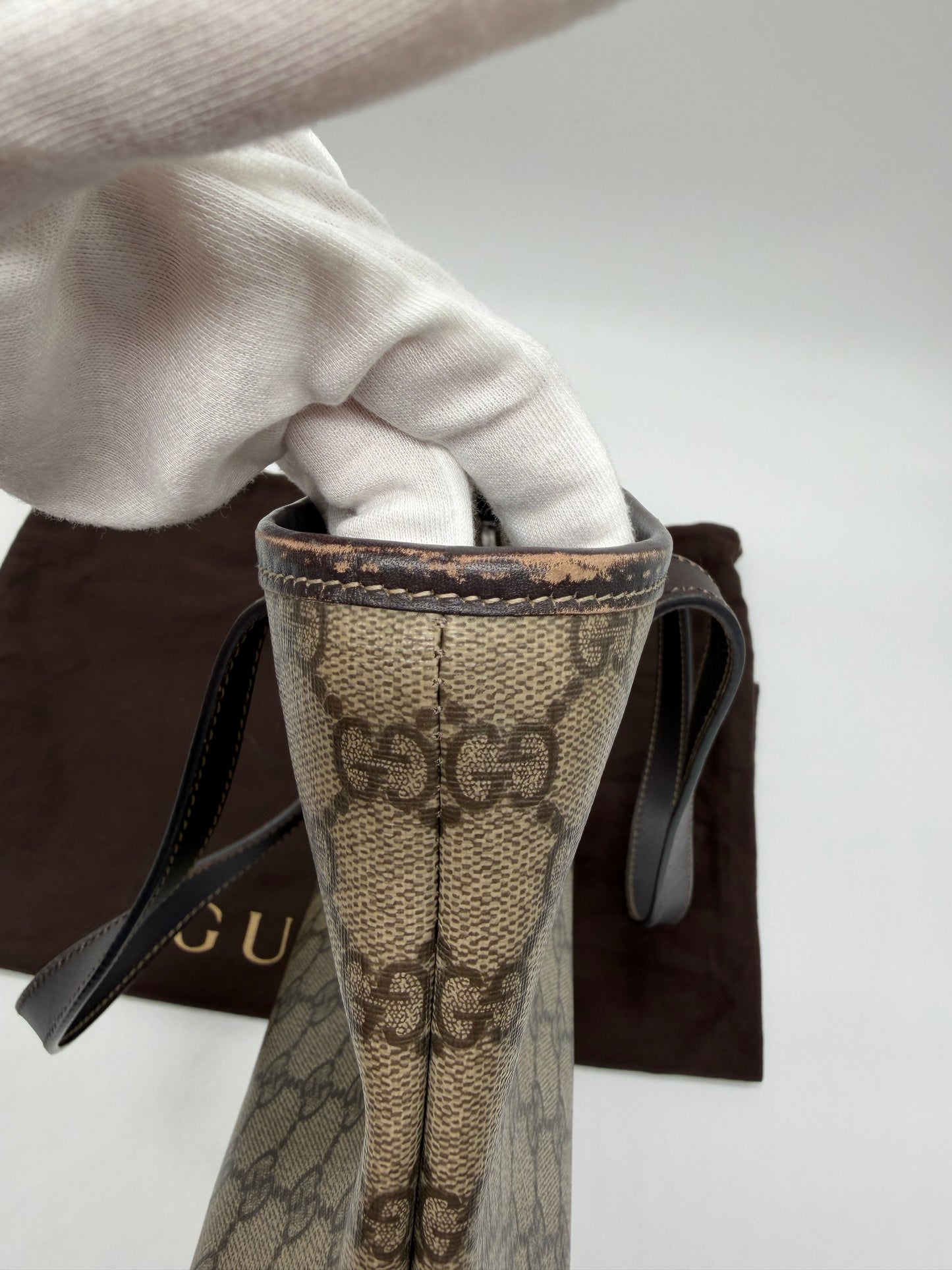 Gucci Supreme Monogram Tote