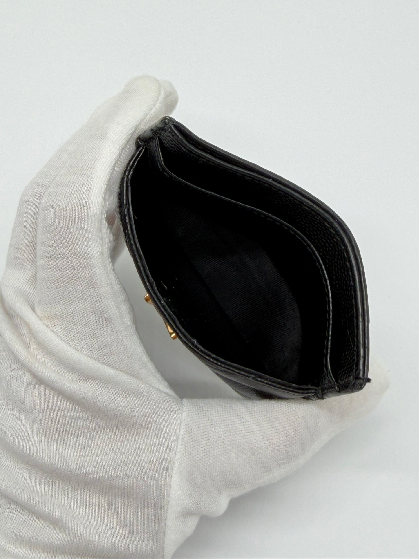 YSL Cassandre Card Holder
