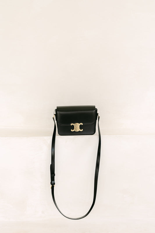 Celine Black Triomphe Teen