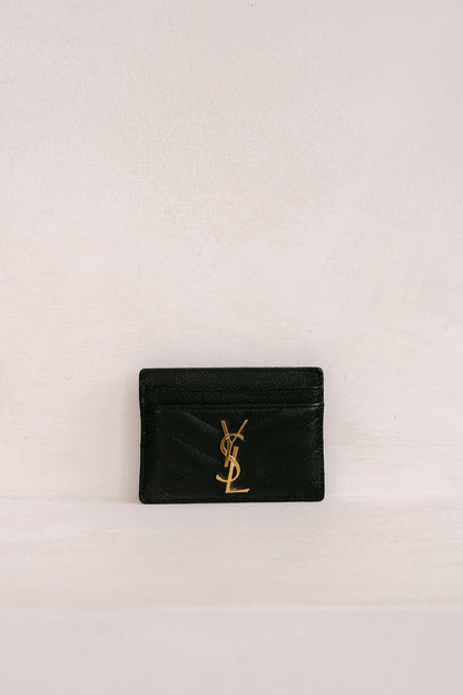YSL Cassandre Card Holder