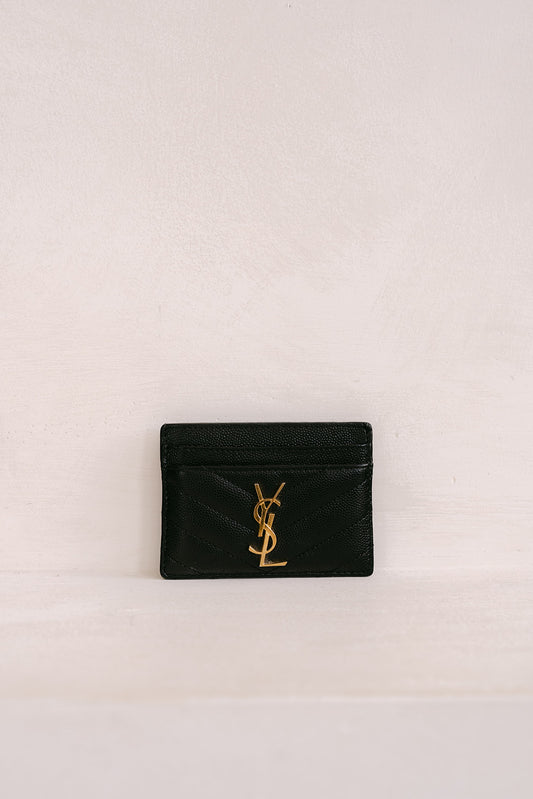 YSL Cassandre Card Holder