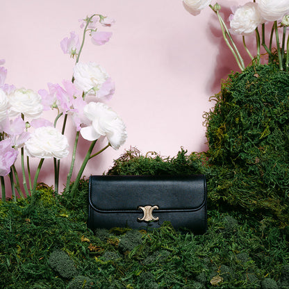 Celine Triomphe Long Wallet