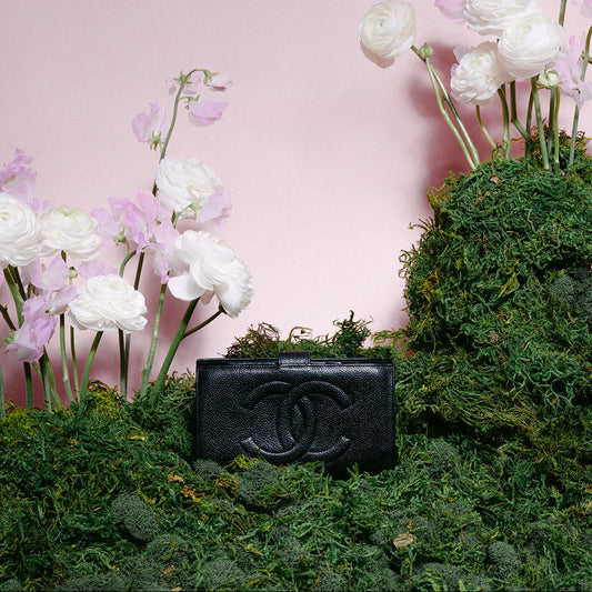 Vintage Chanel Caviar Wallet