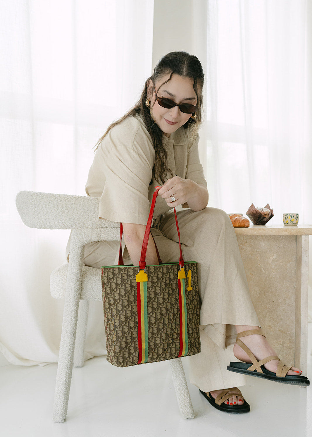 John Galliano-era Dior Rasta Tote 2004