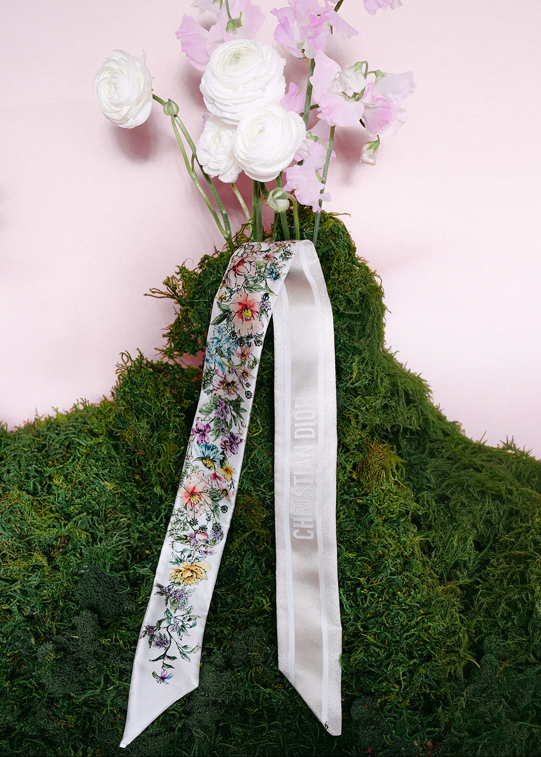 Christian Dior Floral Mitzah
