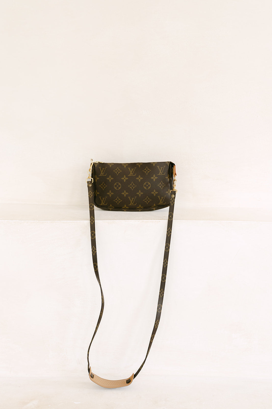 LV Monogram Pochette w/ Strap