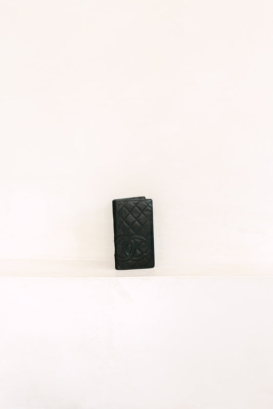 Chanel Cambon Black Wallet '07- '08