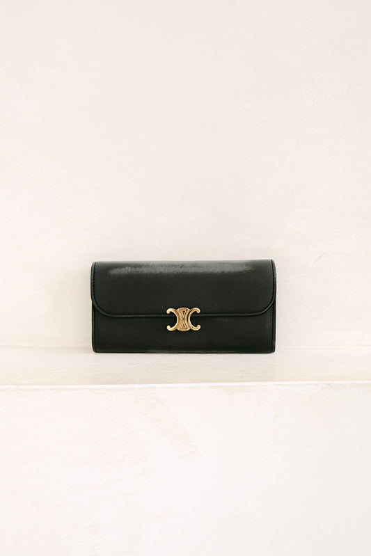 Celine Triomphe Long Wallet
