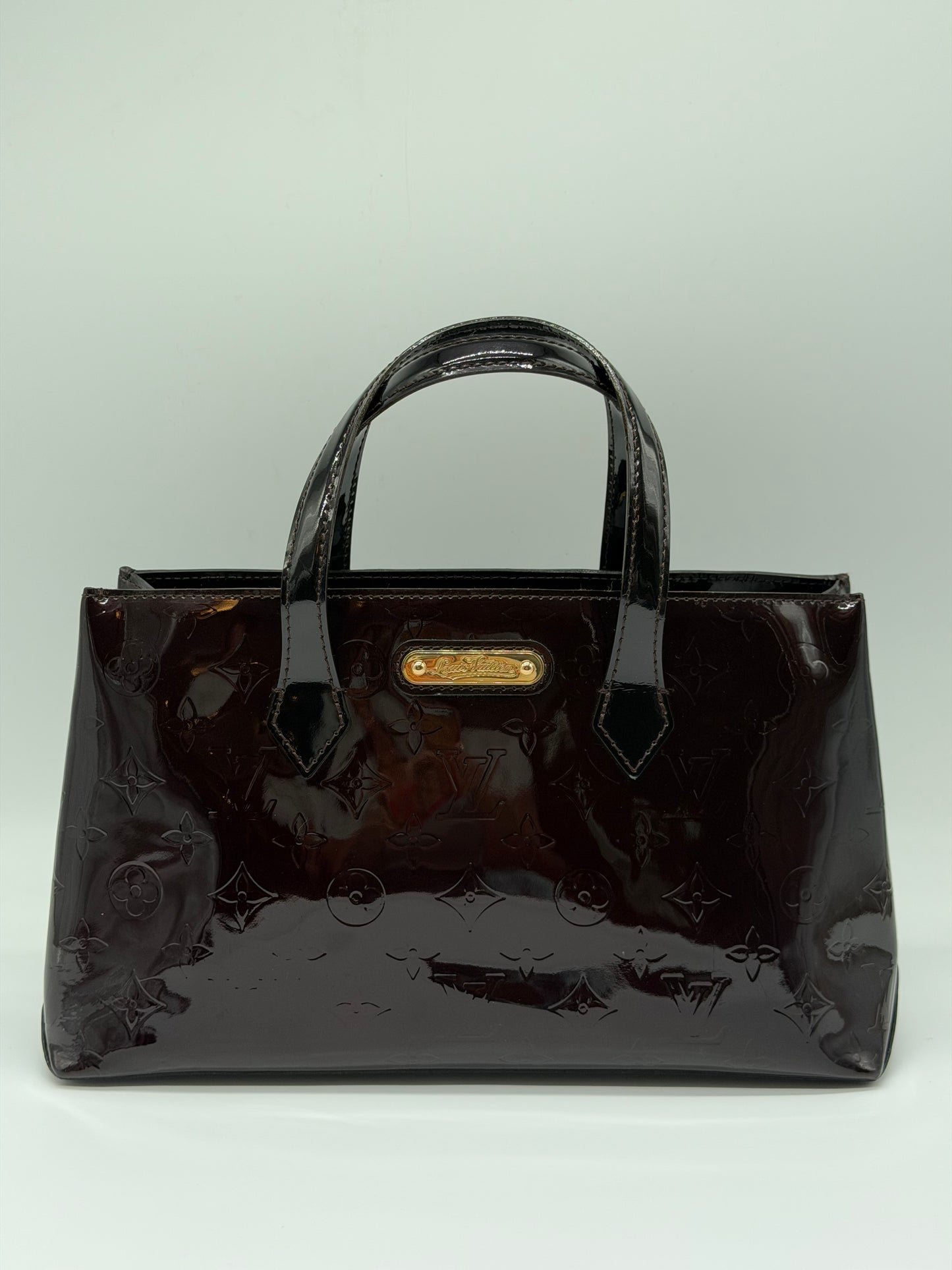 Louis Vuitton Vernis Wilshire PM Amarante