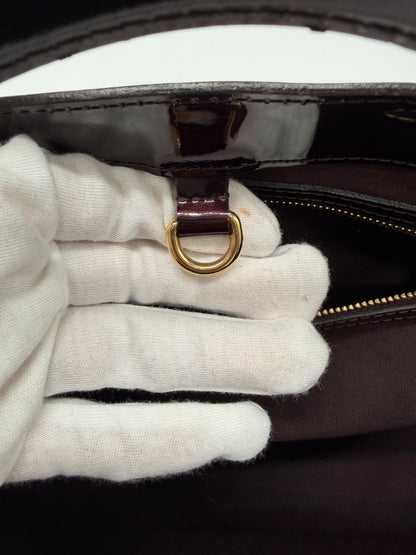 Louis Vuitton Vernis Wilshire PM Amarante