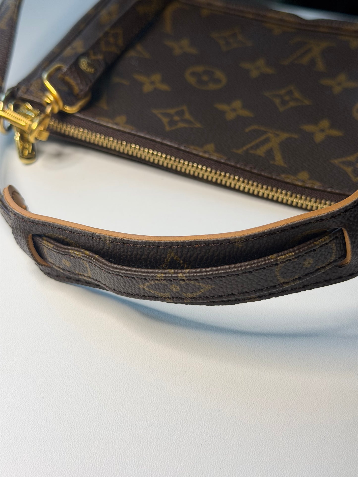 LV Monogram Pochette w/ Strap