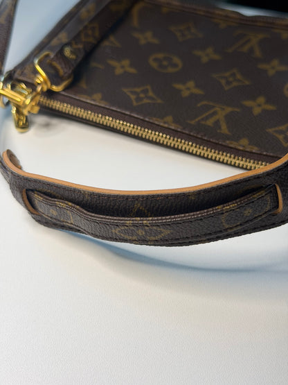 LV Monogram Pochette w/ Strap