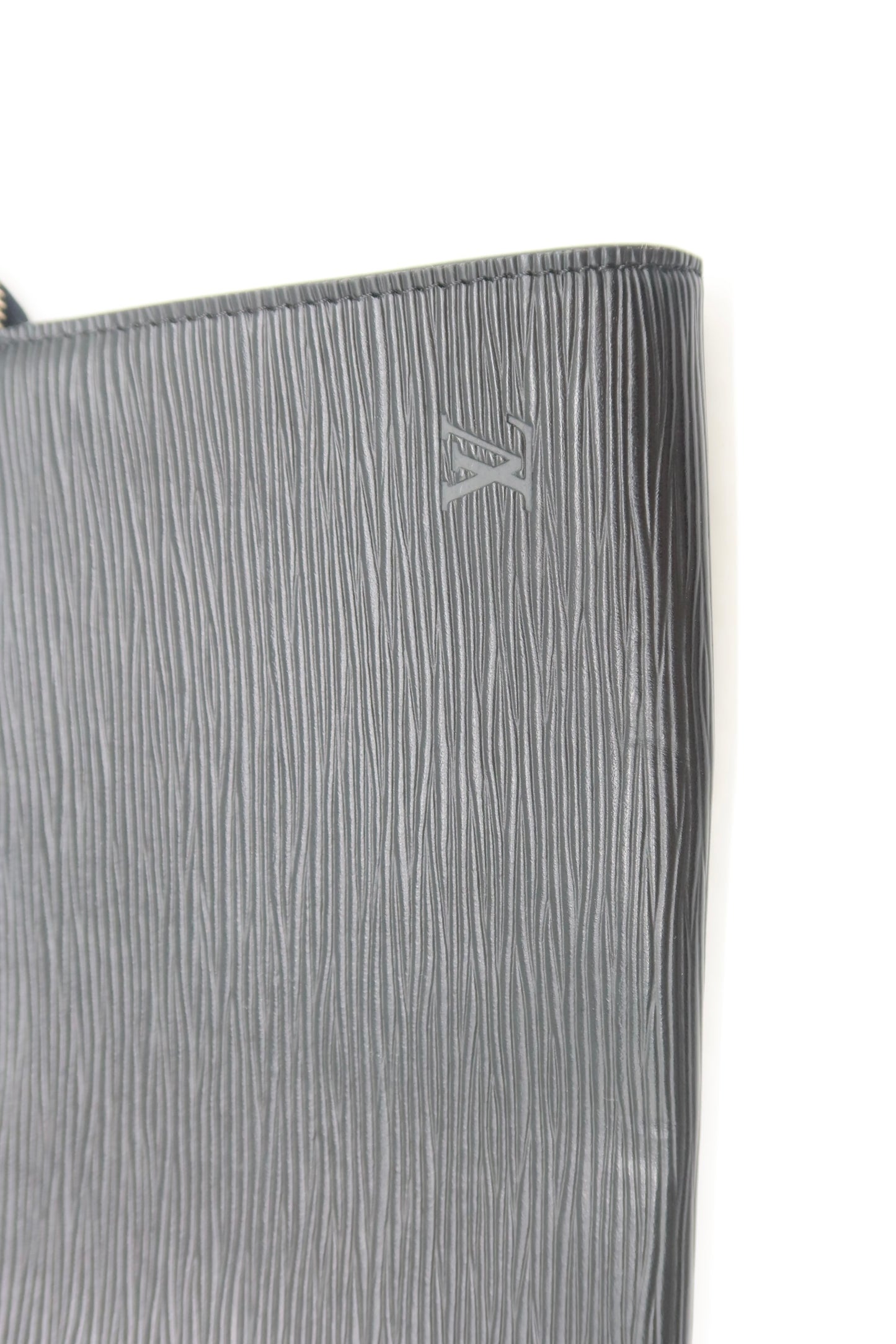 LV Black Epi Leather Pochette