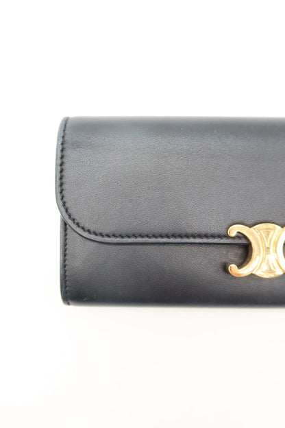 Celine Triomphe Long Wallet