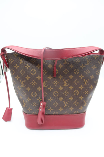 Louis Vuitton Monogram Burgundy Bucket Bag