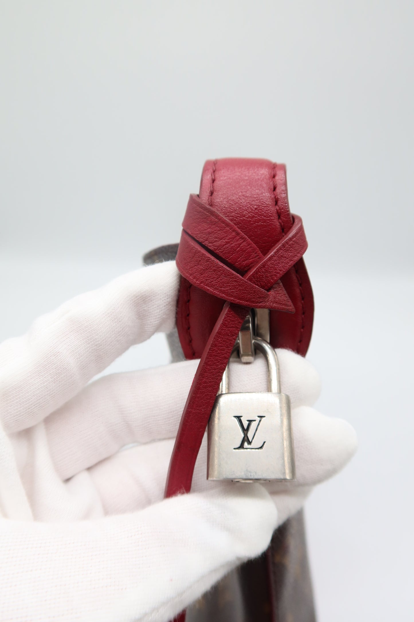 Louis Vuitton Monogram Burgundy Bucket Bag