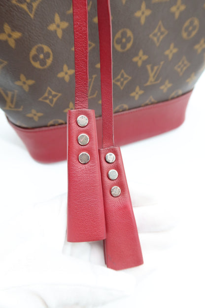 Louis Vuitton Monogram Burgundy Bucket Bag