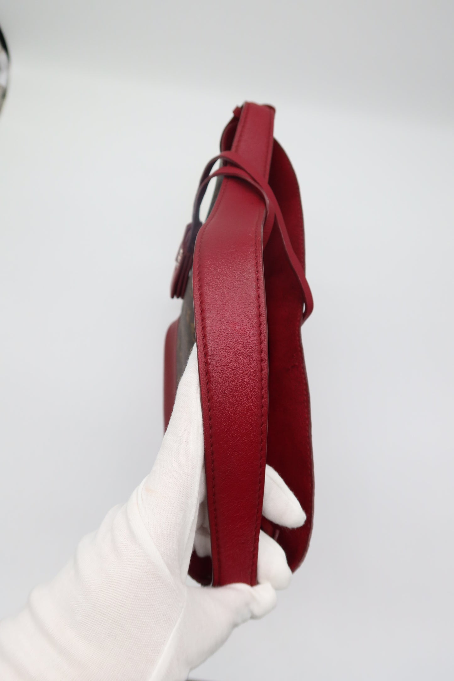 Louis Vuitton Monogram Burgundy Bucket Bag