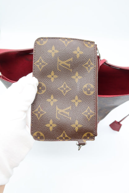 Louis Vuitton Monogram Burgundy Bucket Bag