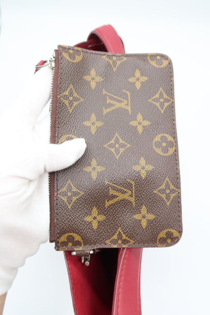 Louis Vuitton Monogram Burgundy Bucket Bag