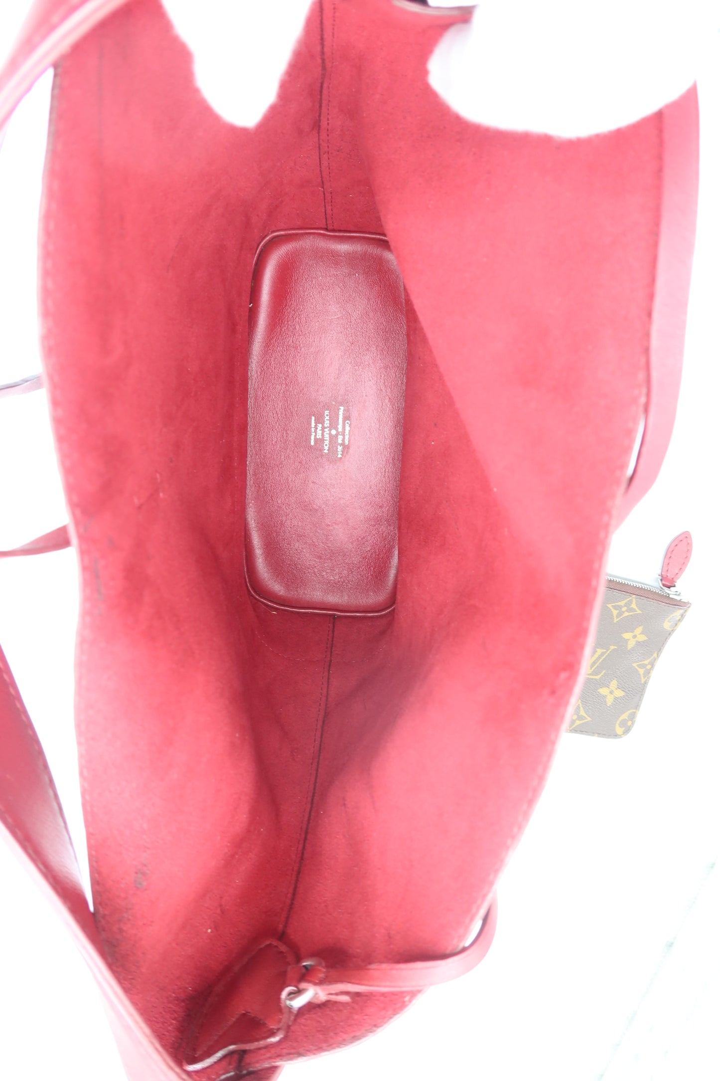 Louis Vuitton Monogram Burgundy Bucket Bag