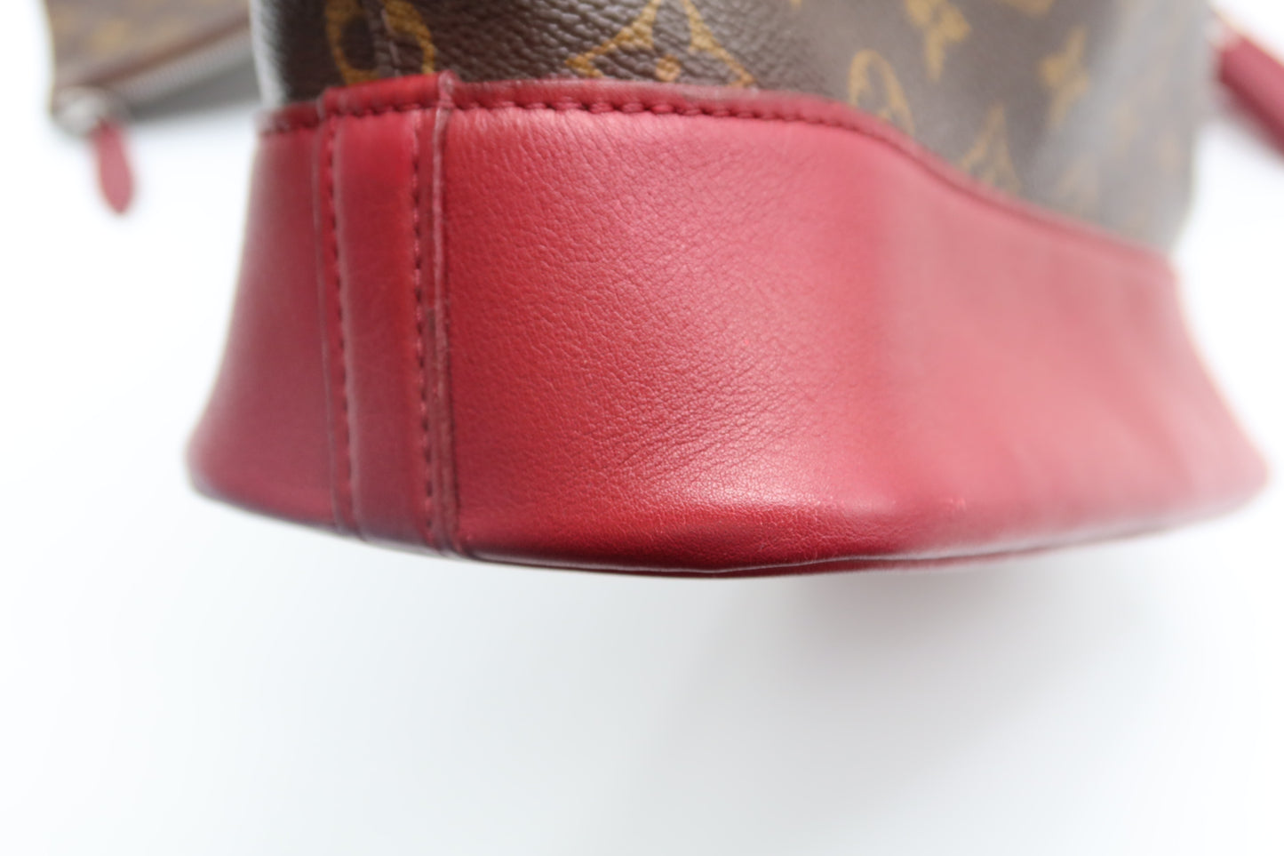 Louis Vuitton Monogram Burgundy Bucket Bag