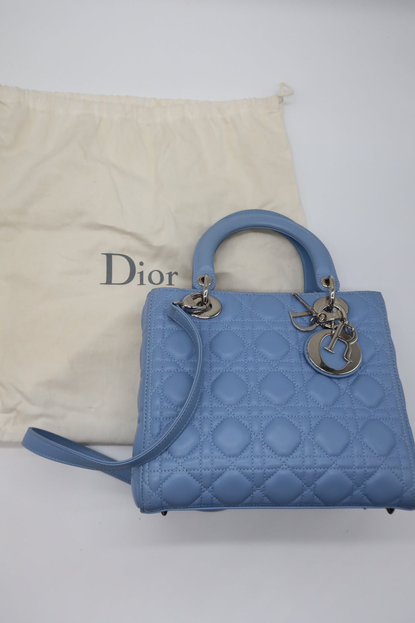 Christian Dior Baby Blue Lady Dior