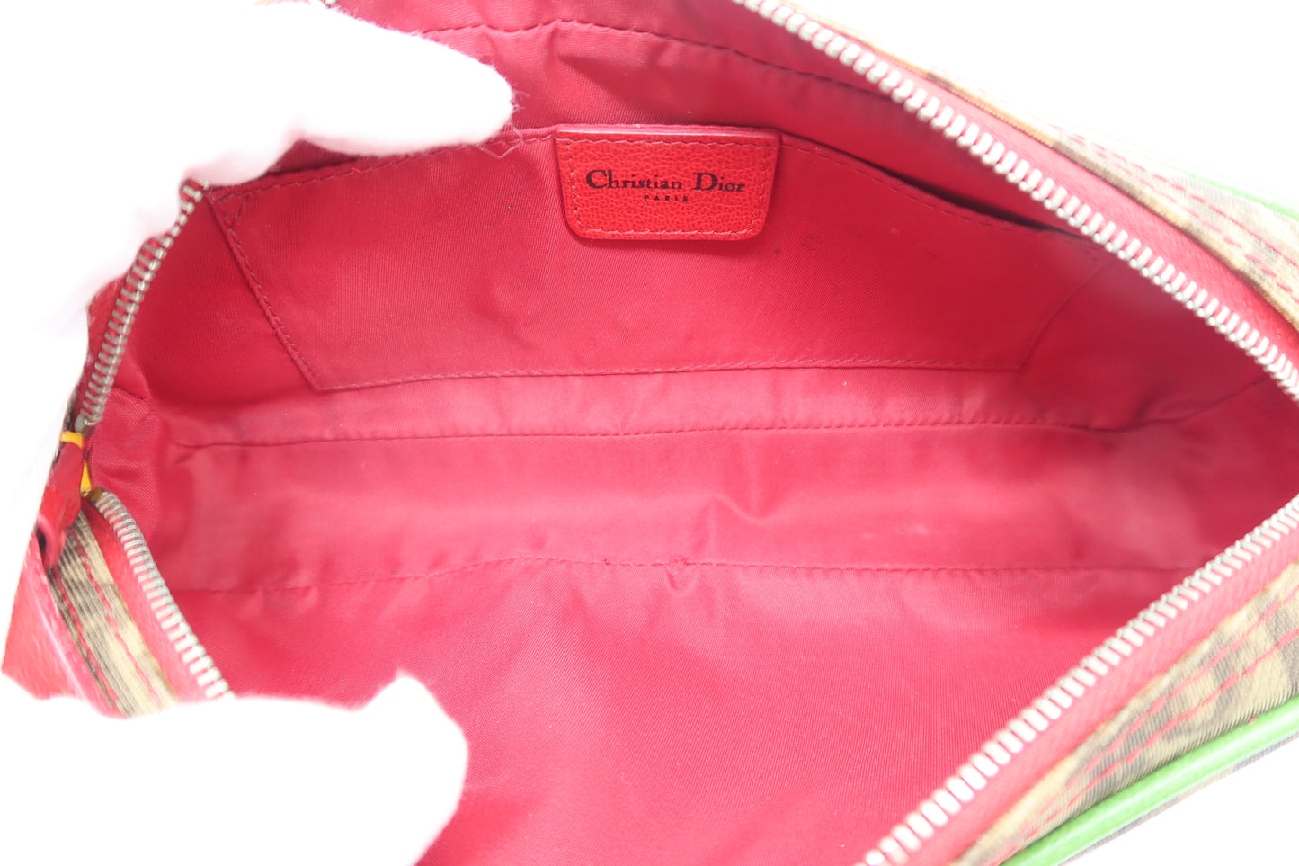 Vintage Dior 2004 John Galliano Rasta Baguette