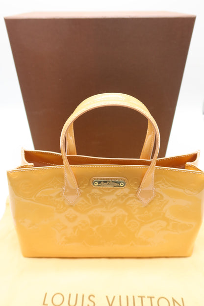 LV Yellow Vernis Tote