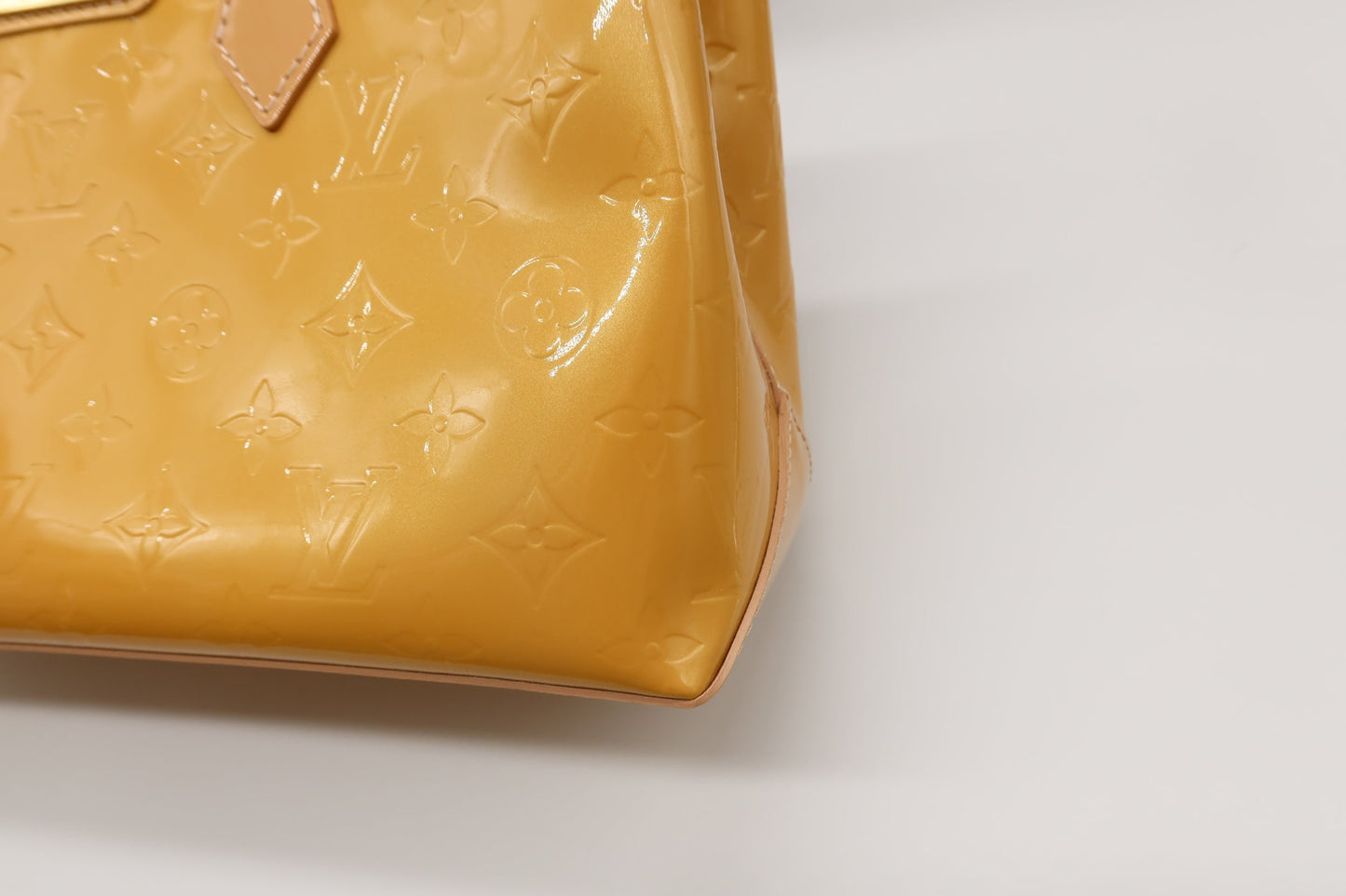 LV Yellow Vernis Tote