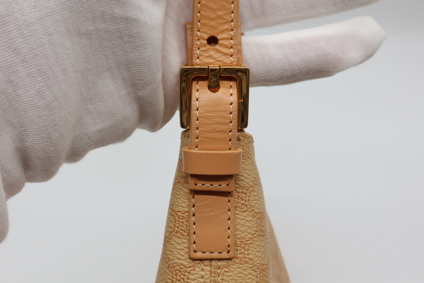 Vintage Celine Macadam Shoulder Bag