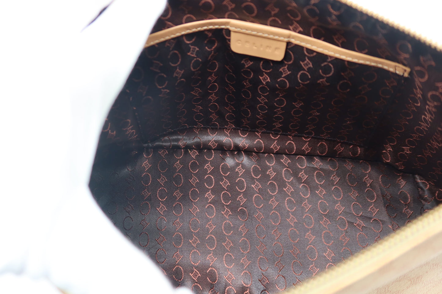 Vintage Celine Macadam Shoulder Bag