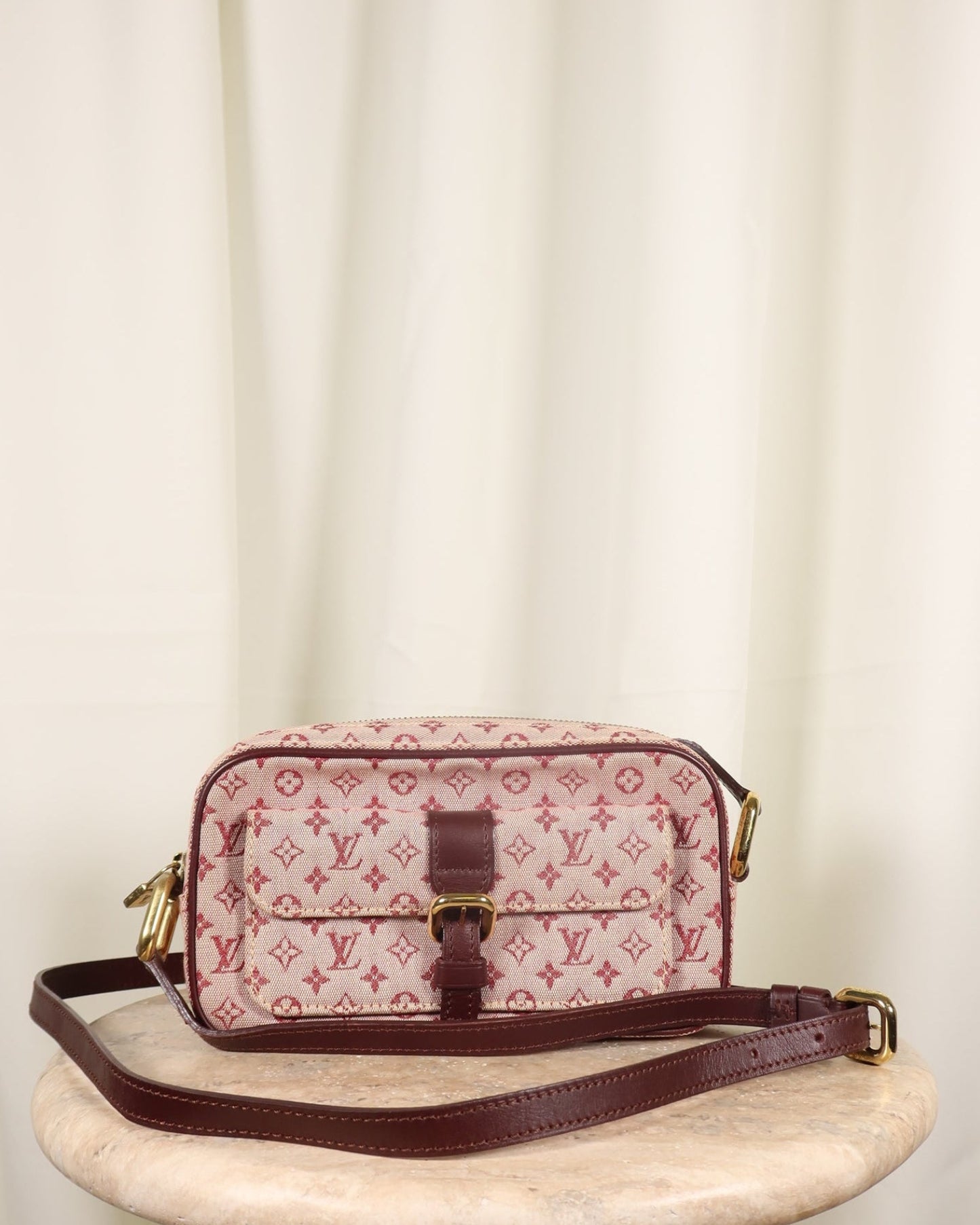 2001 LV Mini Monogram Juliette Cherry