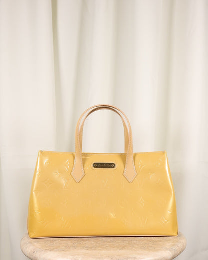 LV Yellow Vernis Tote