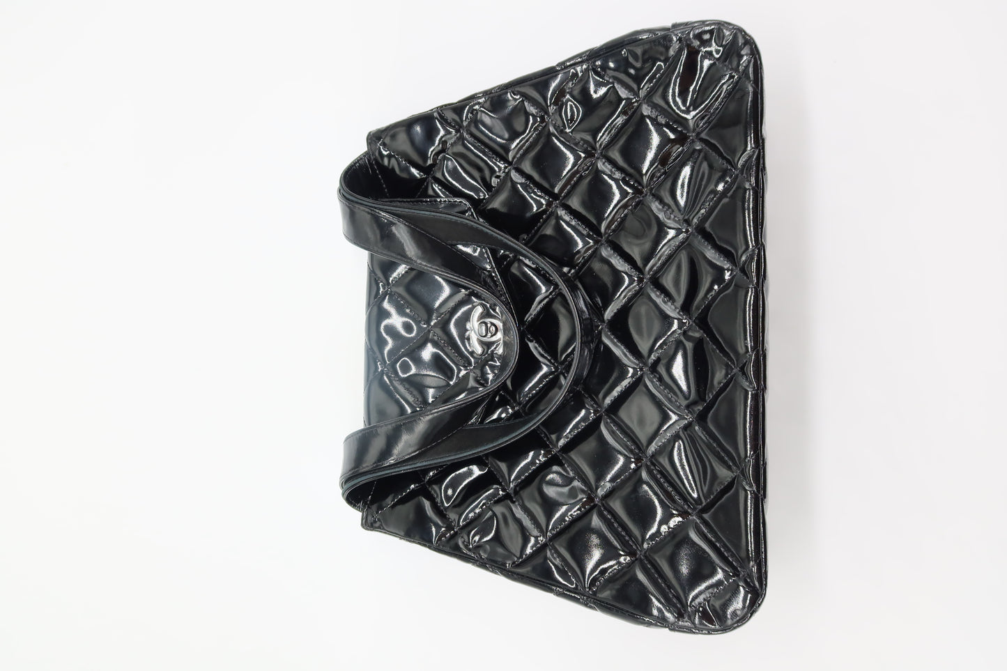 Vintage Chanel Quilted CC Turnlock Bag