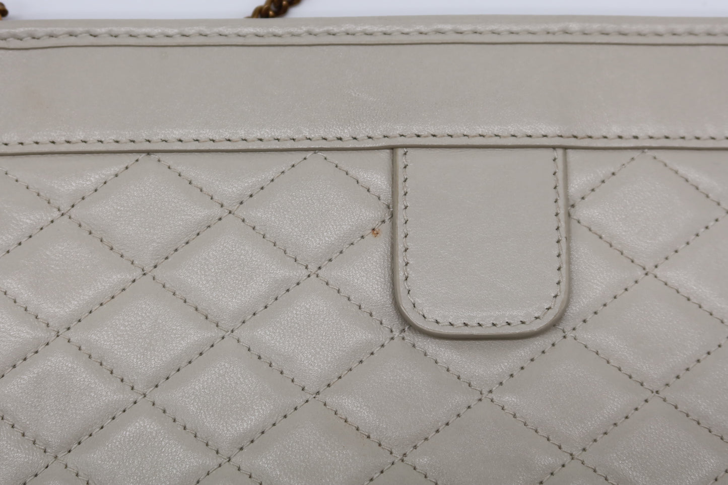 YSL Baby Victoire Quilted Clutch Bag