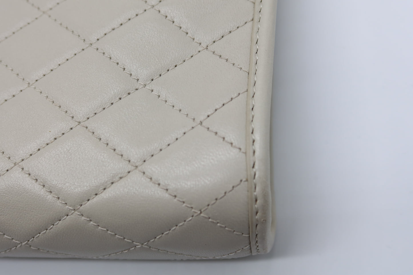 YSL Baby Victoire Quilted Clutch Bag